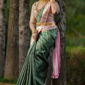 Kanchi Silk Saree - 3055
